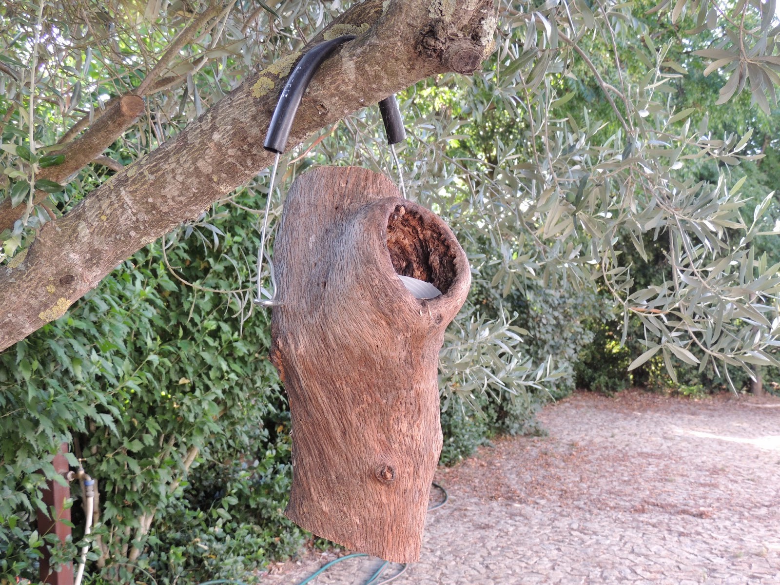 El Terrao - Dos urbanitas en el campo: COMEDERO PARA PÁJAROS