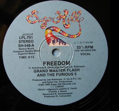 Grandmaster Flash & The Furious Five – Freedom (VLS) (1980) (320 kbps)