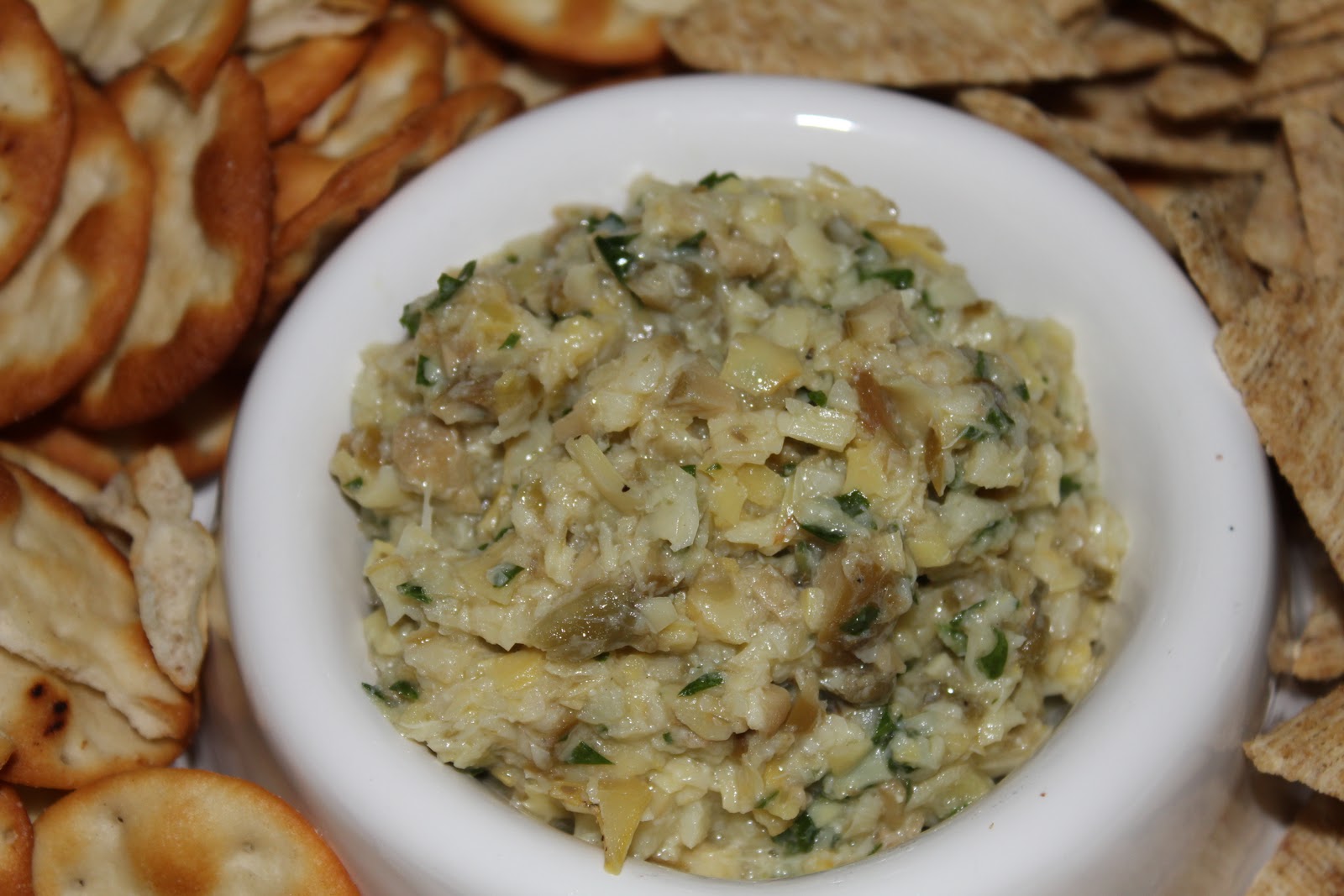 simply made with love Pampered Chef Artichoke Tapanade