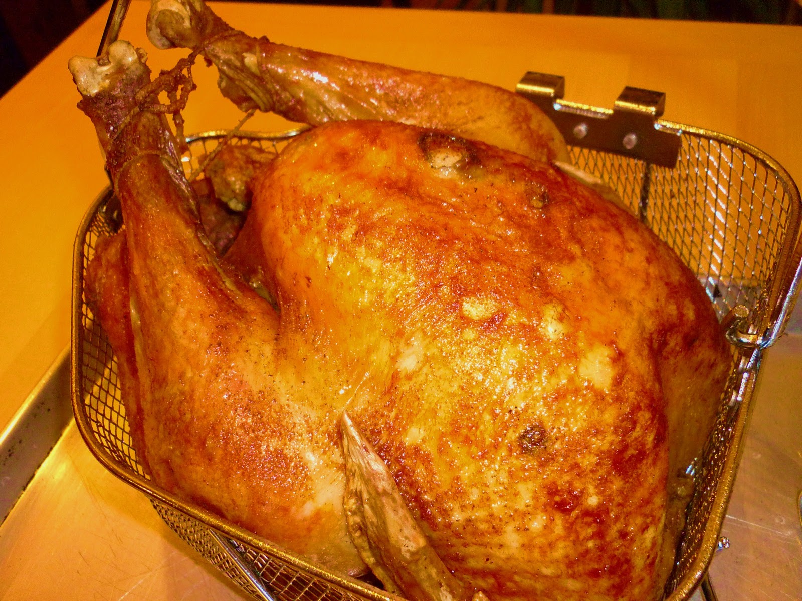 KikaEats Deep Fried Turkey