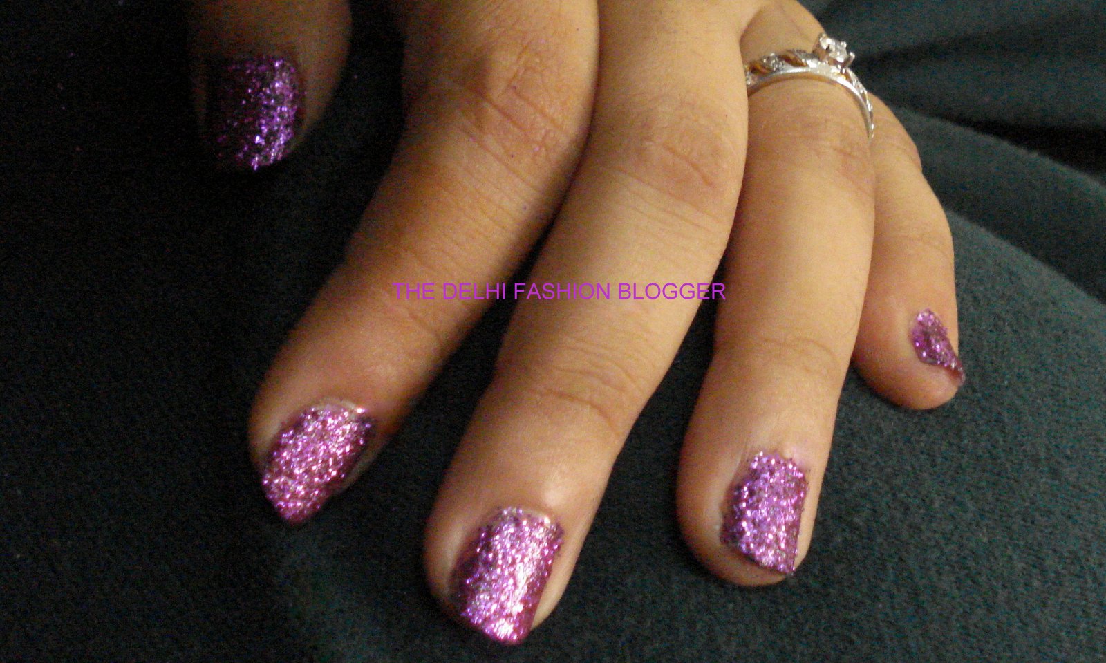 Chunky Glitter Nails