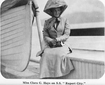 Miss Clara Gregg Hays widow of Charles Melville Hays