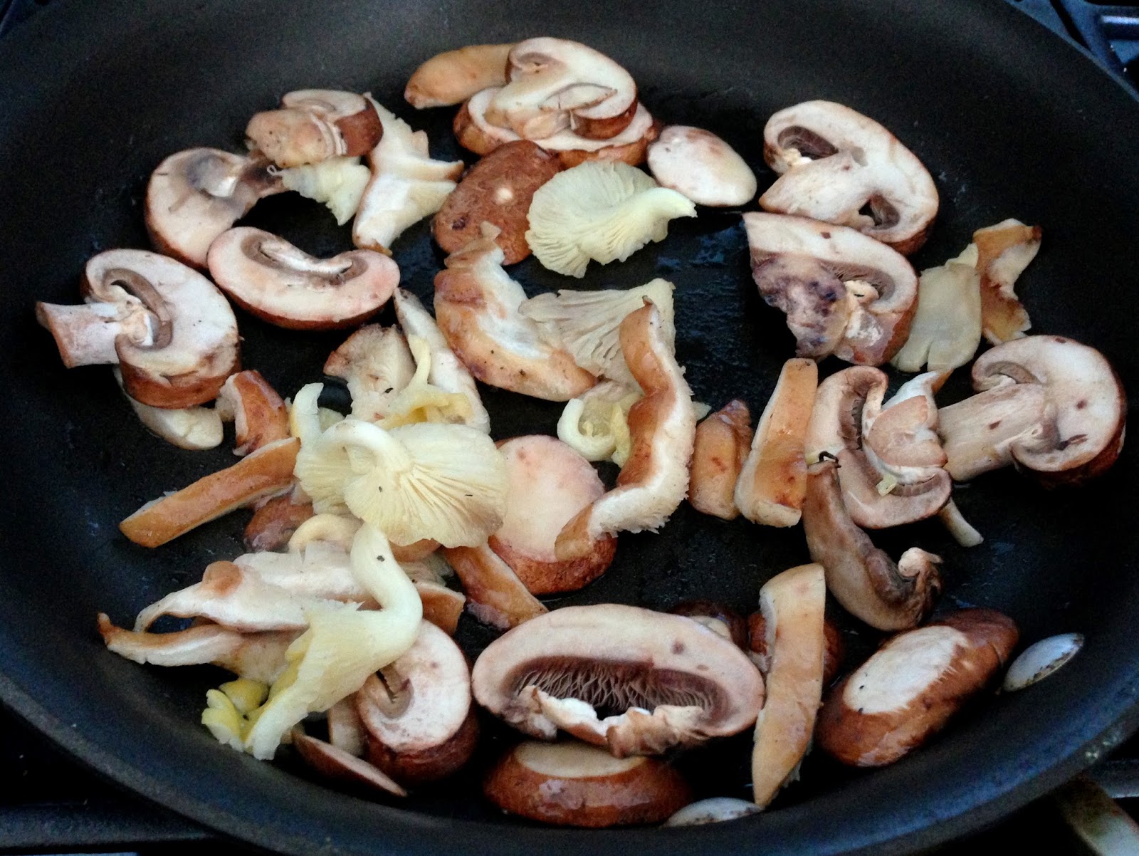 Spiced Scrambled Eggs with Mushrooms and Spinach Maithili Pradhan