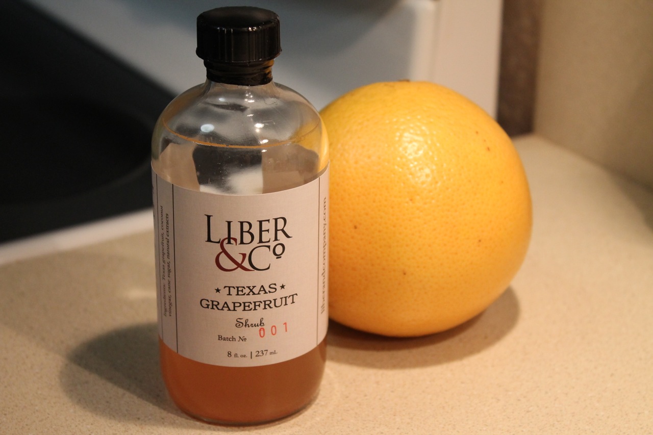 Cook In / Dine Out Grapefruit Shrub Cocktails
