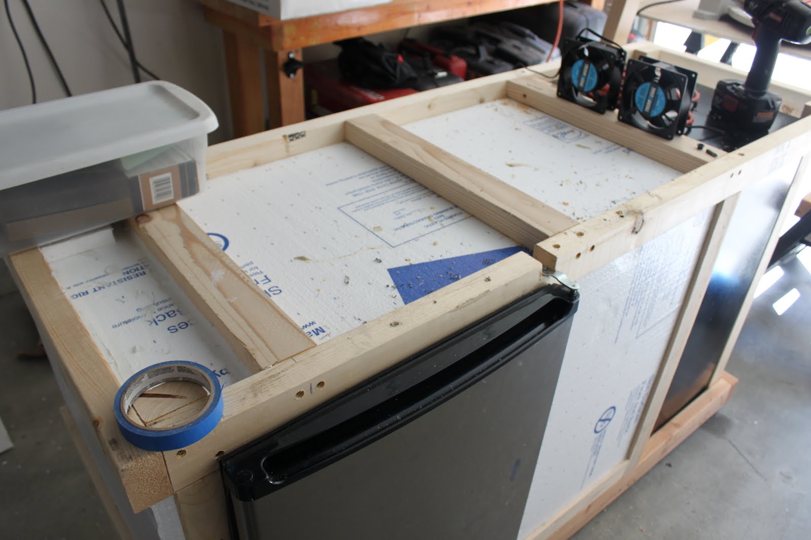 Lewybrewing Fermentation Chamber Build