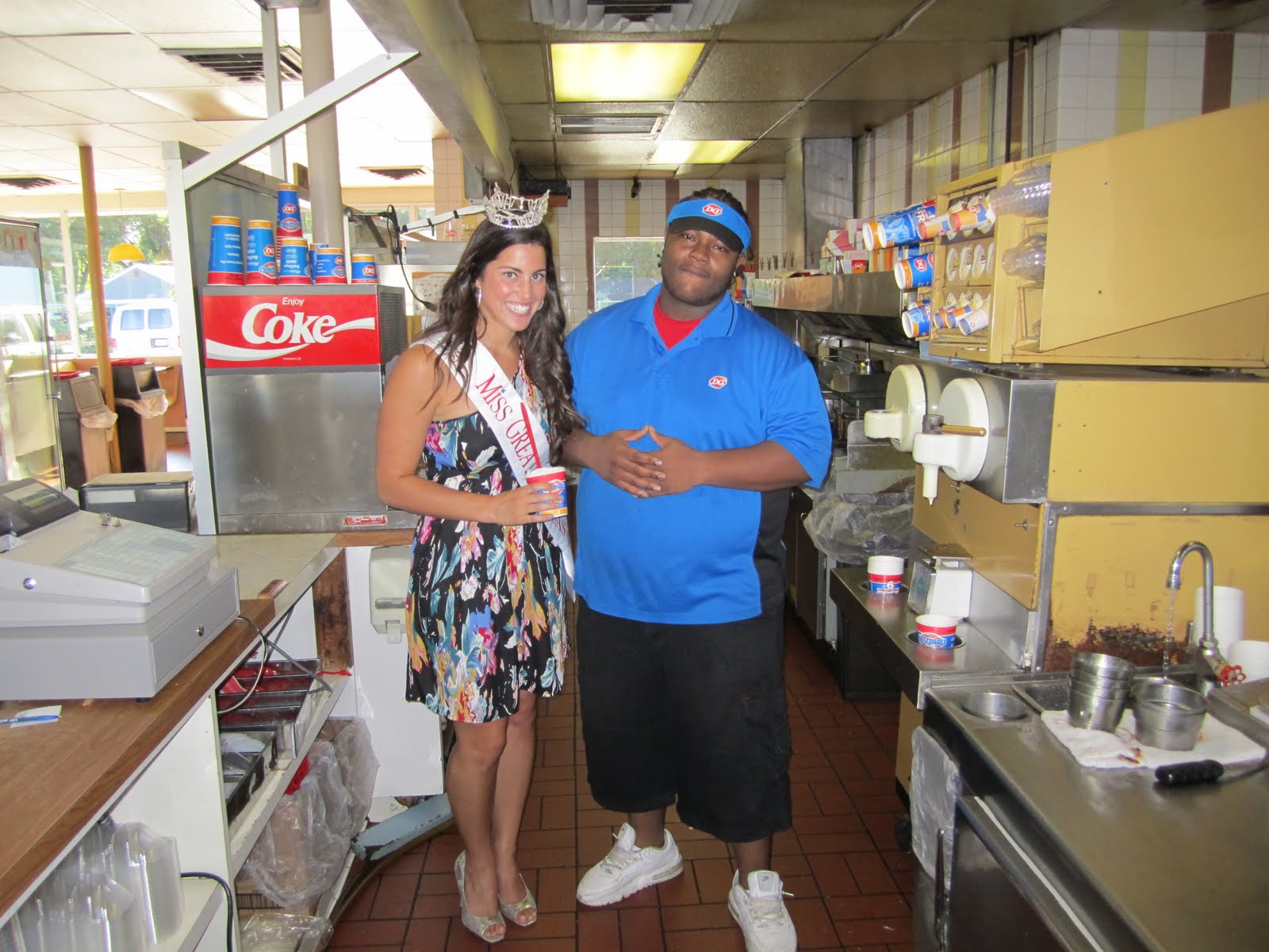 Miss Greater Kansas City Dairy Queen Treat Day!