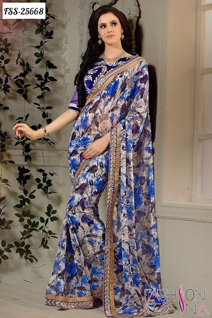 Stylish Printed Saree