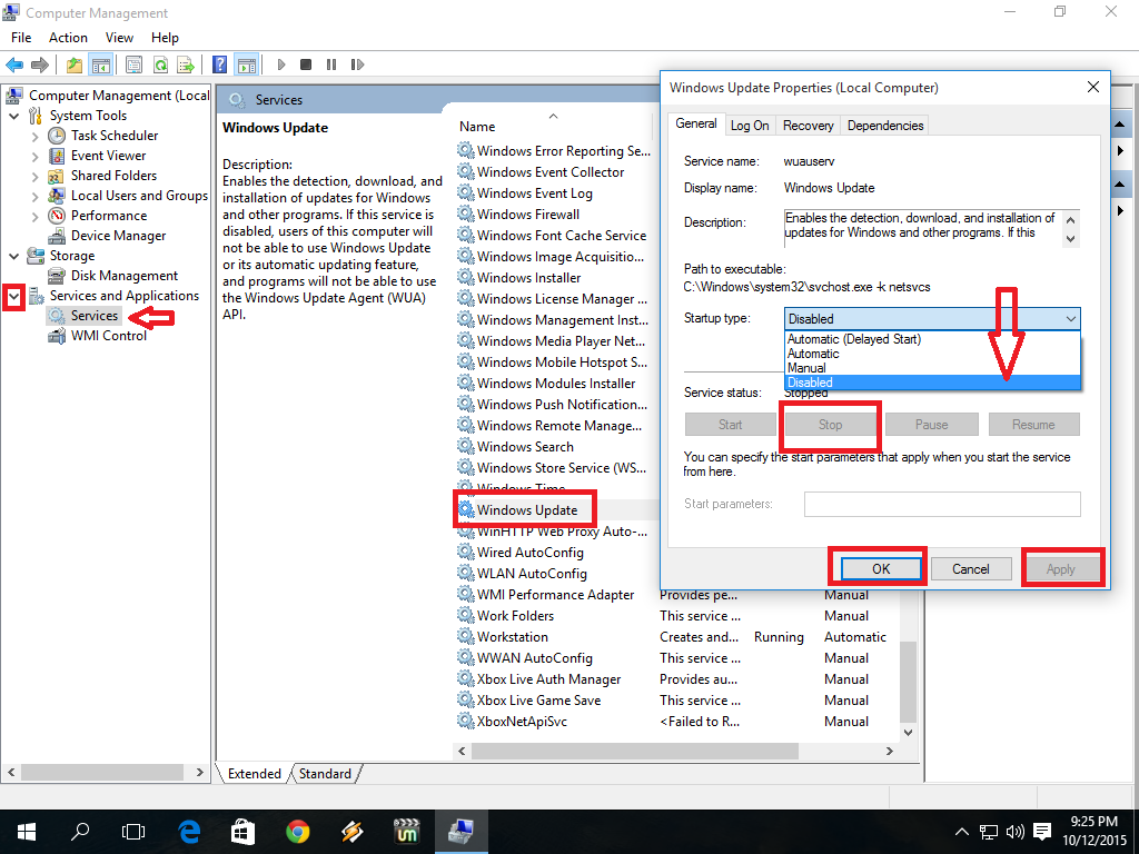 Windows 10 How to Disable or Stop Auto Updates in Windows 10 Learn