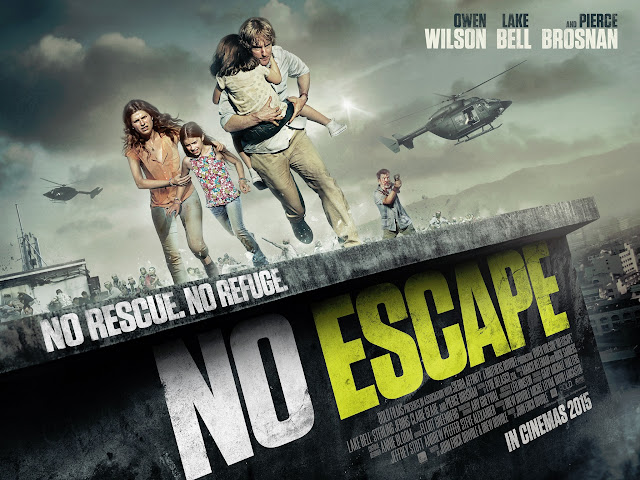 No Escape UK Quad Poster in cinemas 4 September 2015