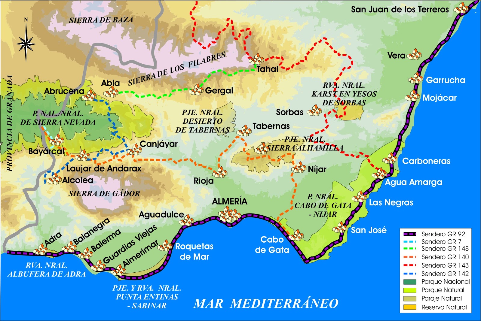 C.D. CIMA DE ALMERIA: SALIDAS DE SENDERISMO