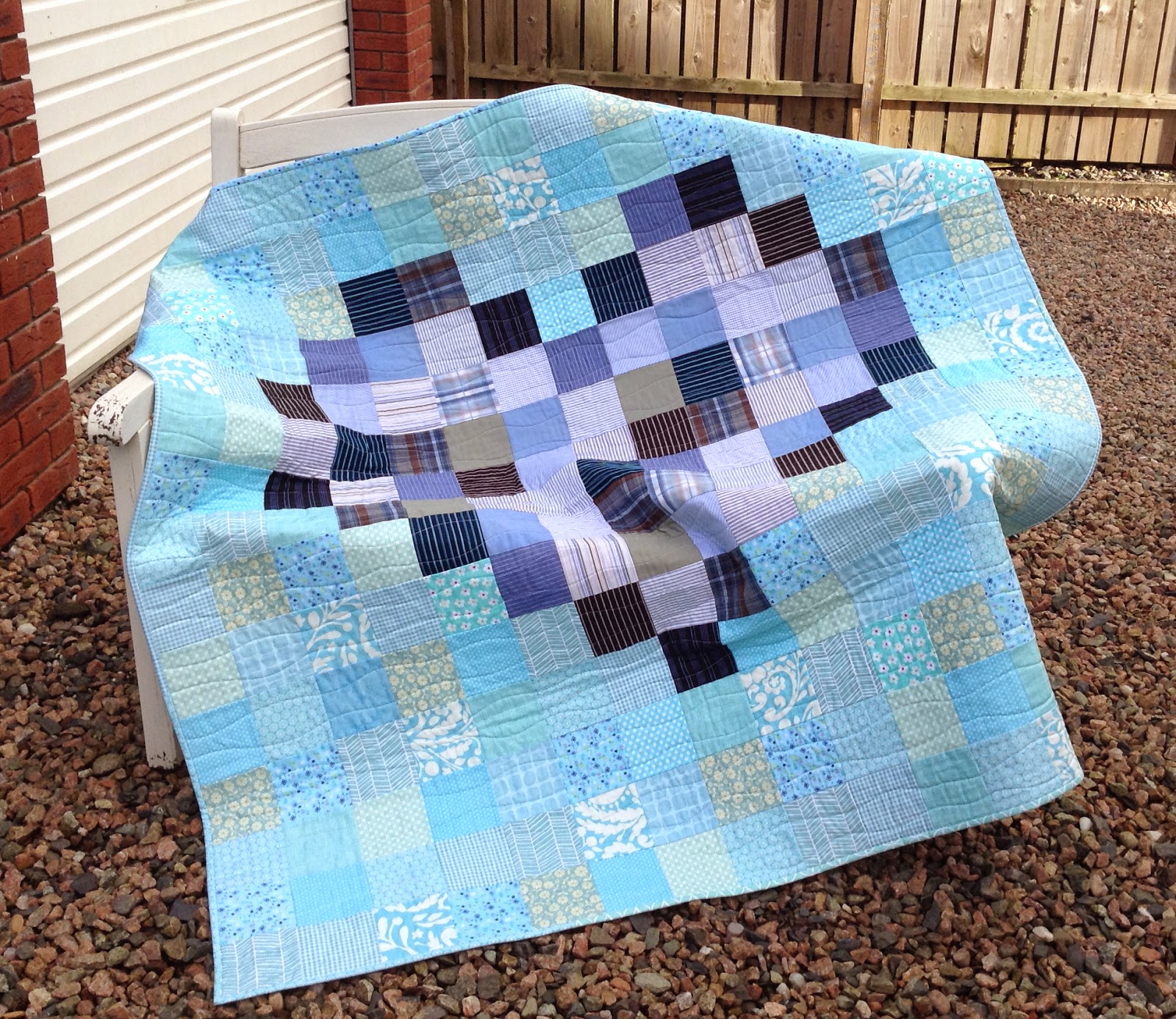 Sew Me Memory Quilts trio of finishes