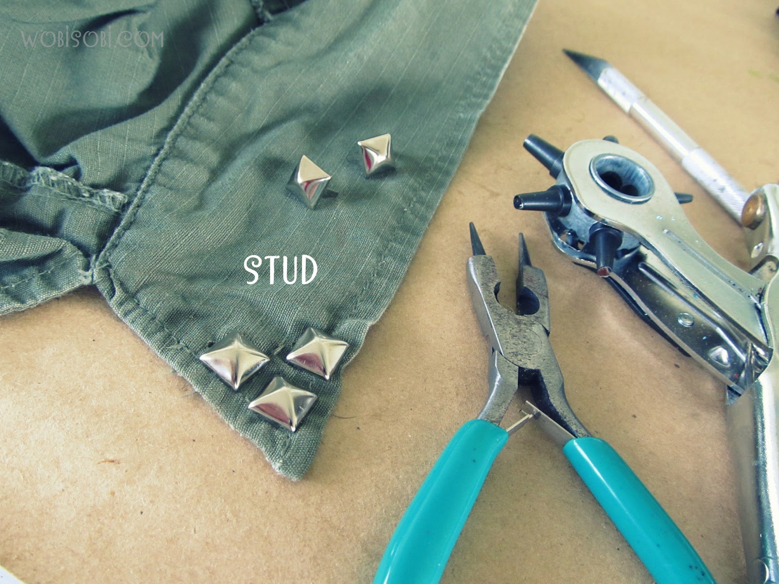 WobiSobi ReStyled Army Jacket.