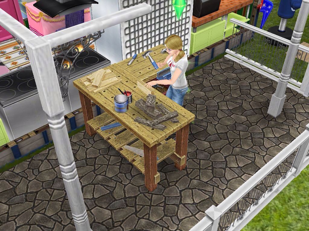 Woodworking Bench Neighbor Sims Freeplay : Brilliant ...