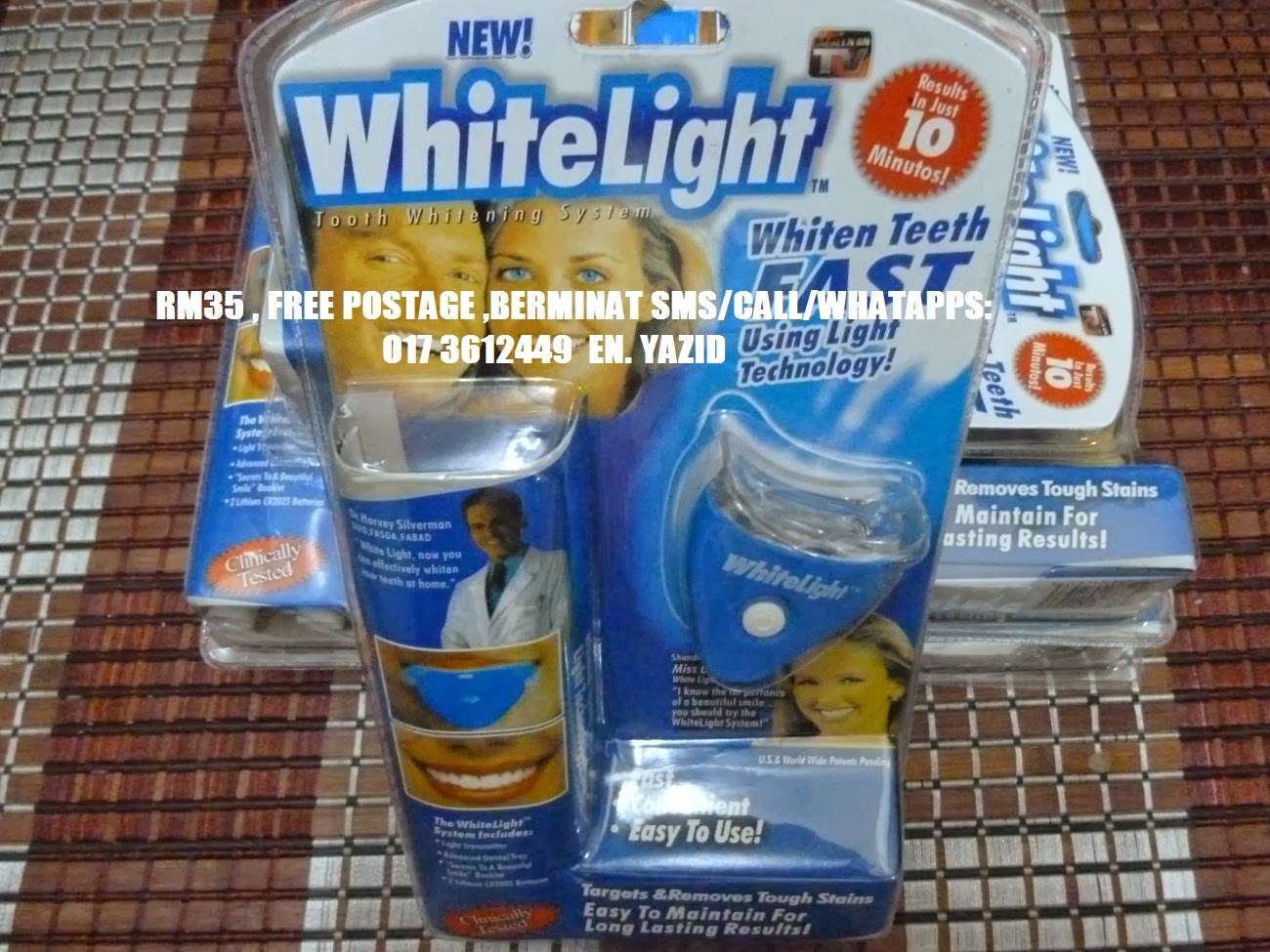 PEMUTIH GIGI WHITELIGHT RM35