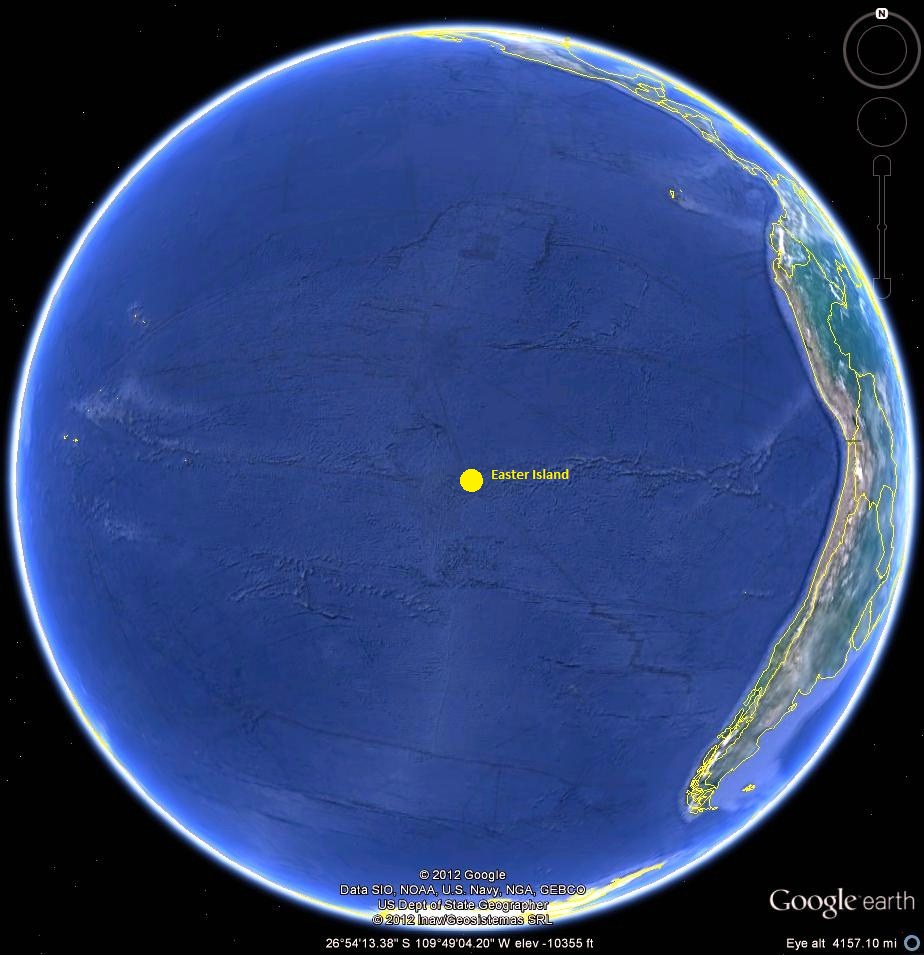 Past Remembering Easter Island walking