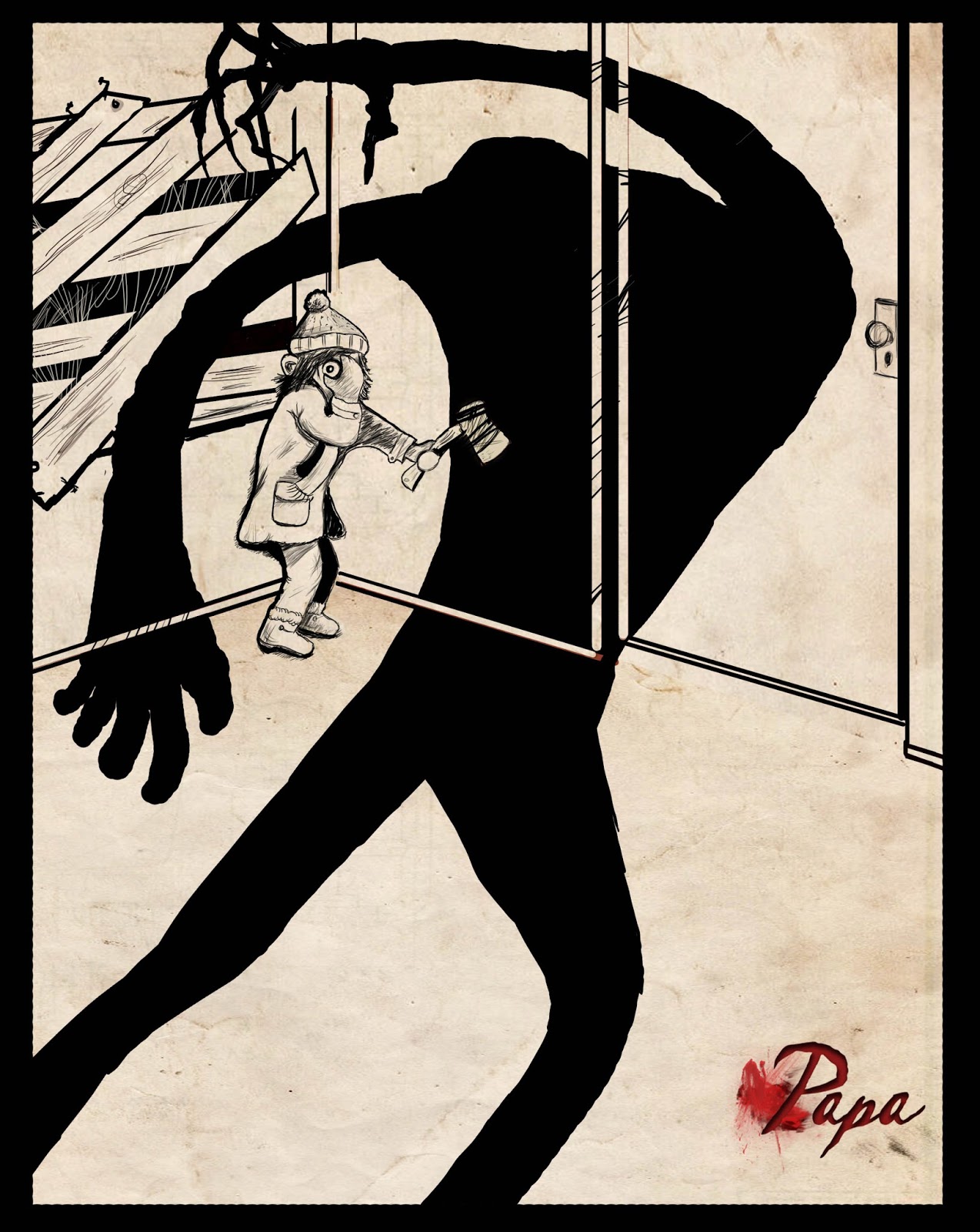 Papa Under Papa S Shadow Concept