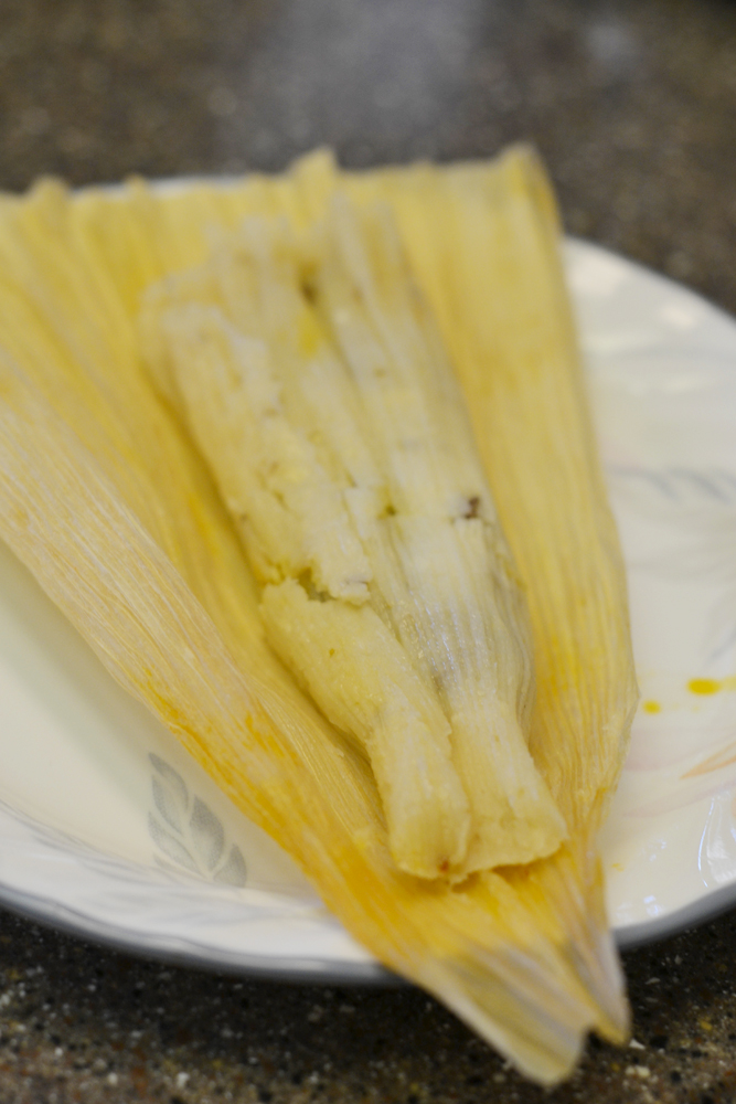 The World in My Kitchen: Green Chile Chicken Tamales