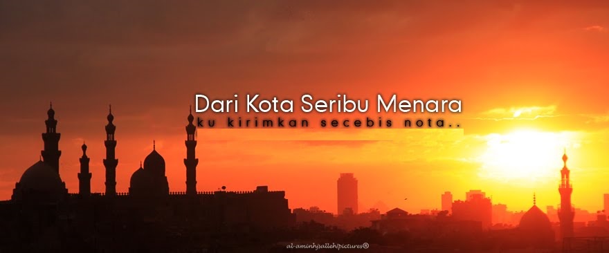 Dari Kota Seribu Menara