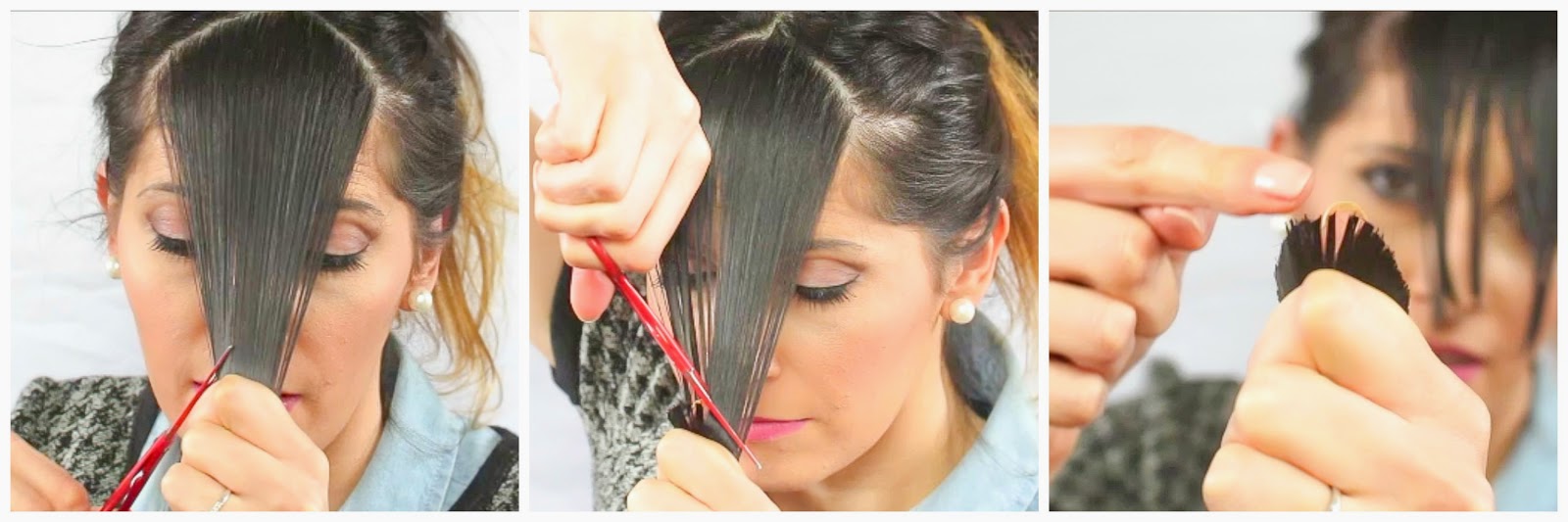 Laurajanestyle How to cut a perfect fringe DIY