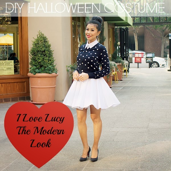 {GBF Life + Style} Last Minute DIY I Love Lucy Costume Idea