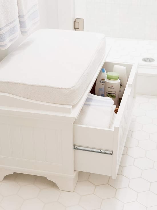 Soluciones de almacenaje para el Baño | Decoración Retro