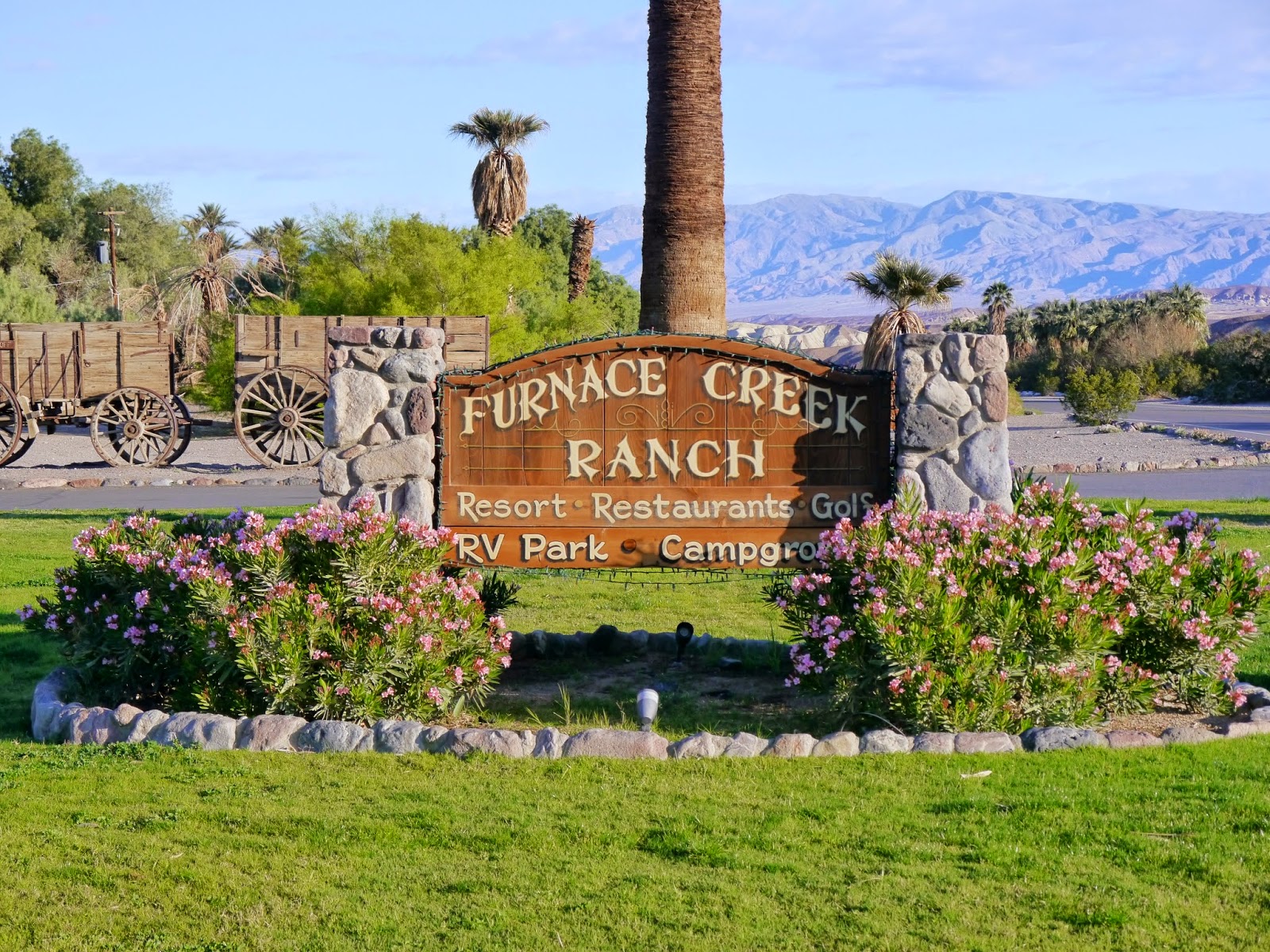 American Travel Journal Death Valley National Park Furnace Creek Ranch