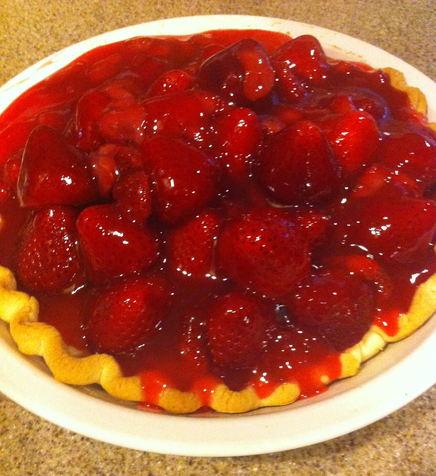 The Southern Spoon Strawberry Glaze Pie
