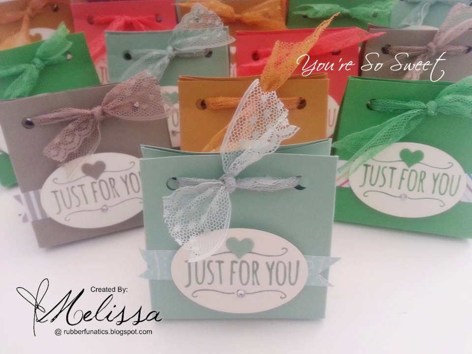 RubberFUNatics Open House Gift Bags