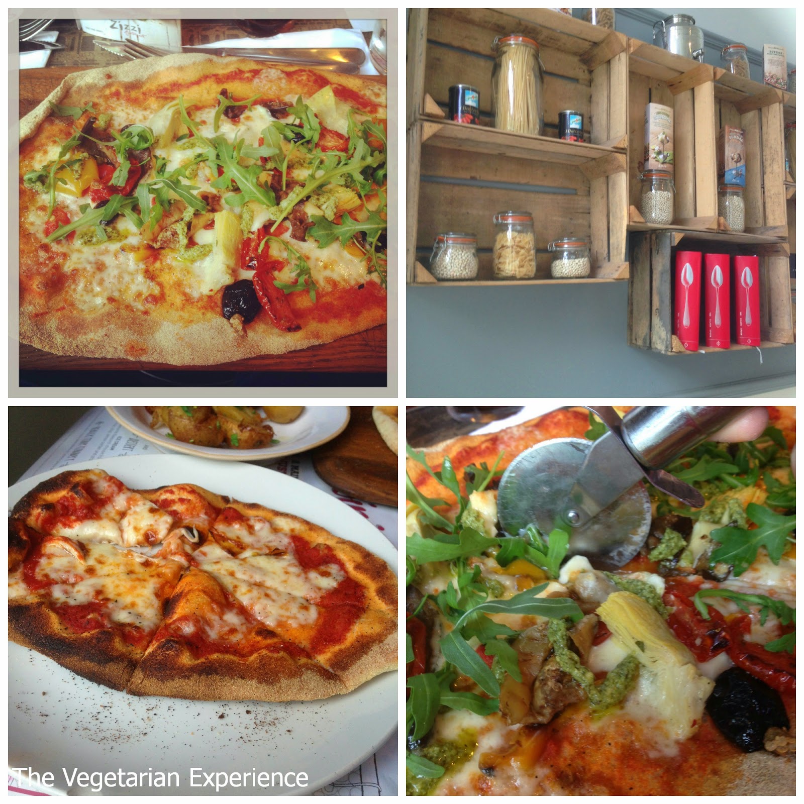 The Vegetarian Experience Zizzi's Restaurant St Albans Review
