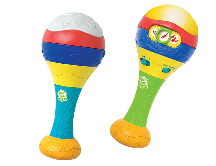 Due maracas musicali con frasi in Inglese e spagnolo a 9 euro SVENDO
