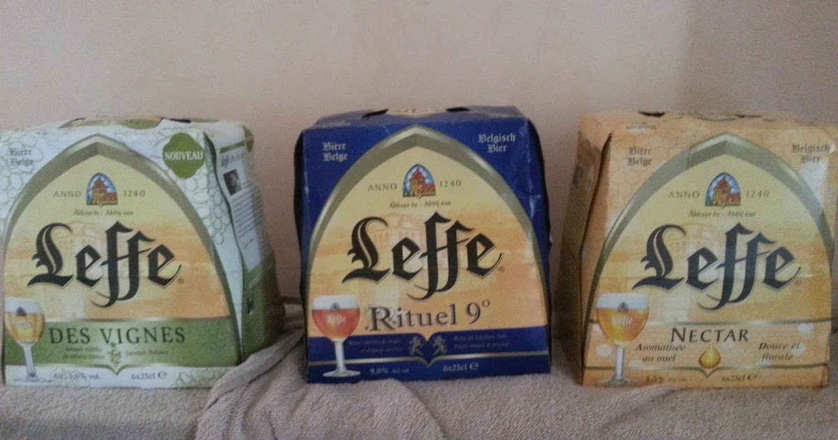 Необычные бельгийские эли Leffe Des Vignes и Leffe Nectar Пиво, вино, другие напитки и вкусная еда