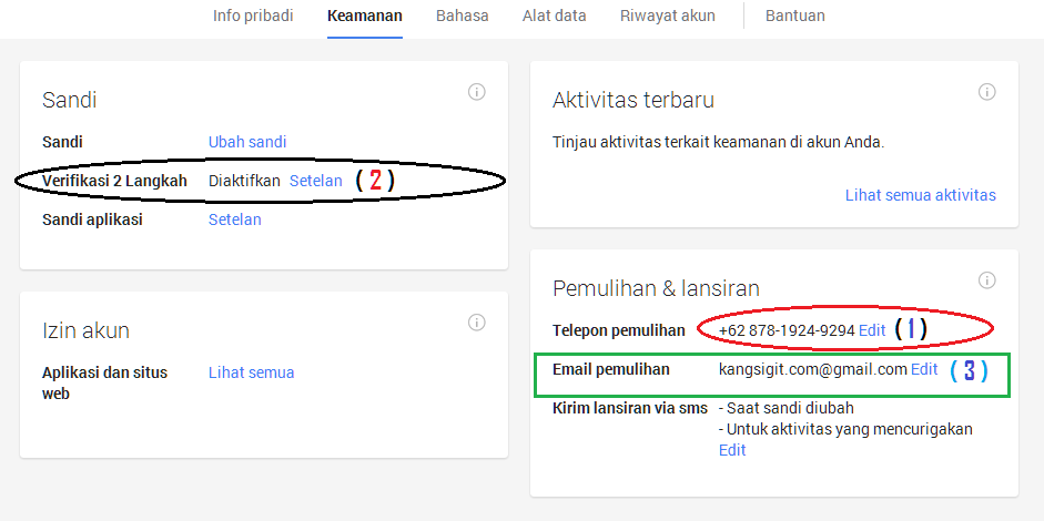 Cara Membuat Password Tambahan Login ke Gmail Verifikasi 2 Langkah