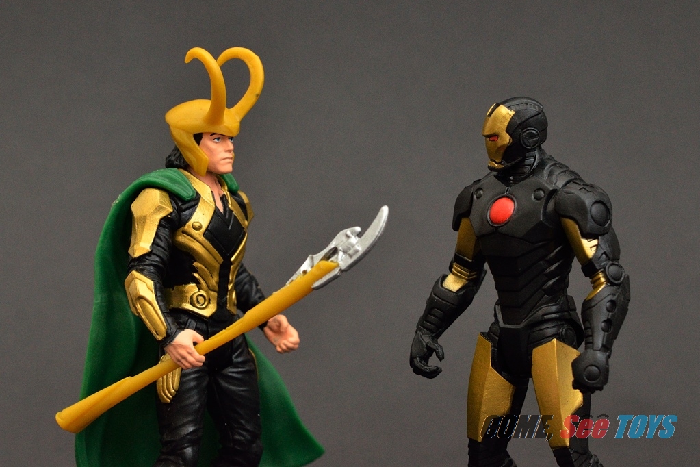 Come, See Toys Avengers Assemble AllStar Loki & Iron Man (Marvel NOW!)