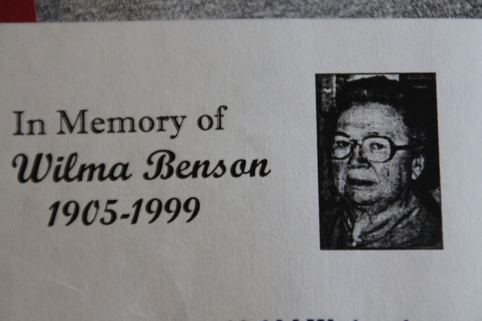 GreatGrandma Wilma Benson They Came To Minnesota