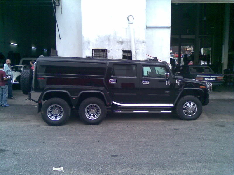 Malaysia Supercar Brutal Hummer H2 with 10 wheels
