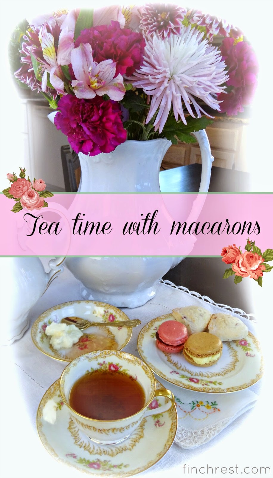 The Nest at Finch Rest French Macaron for Tea Time