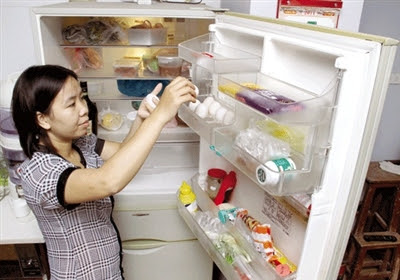Sắp xếp thực phẩm hợp lý bên trong tủ lạnh