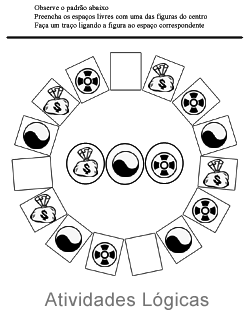 1 Atividades Psicopedagógicas para Imprimir - Lógica Matemática - Parte I -  Blog PsiquEasy
