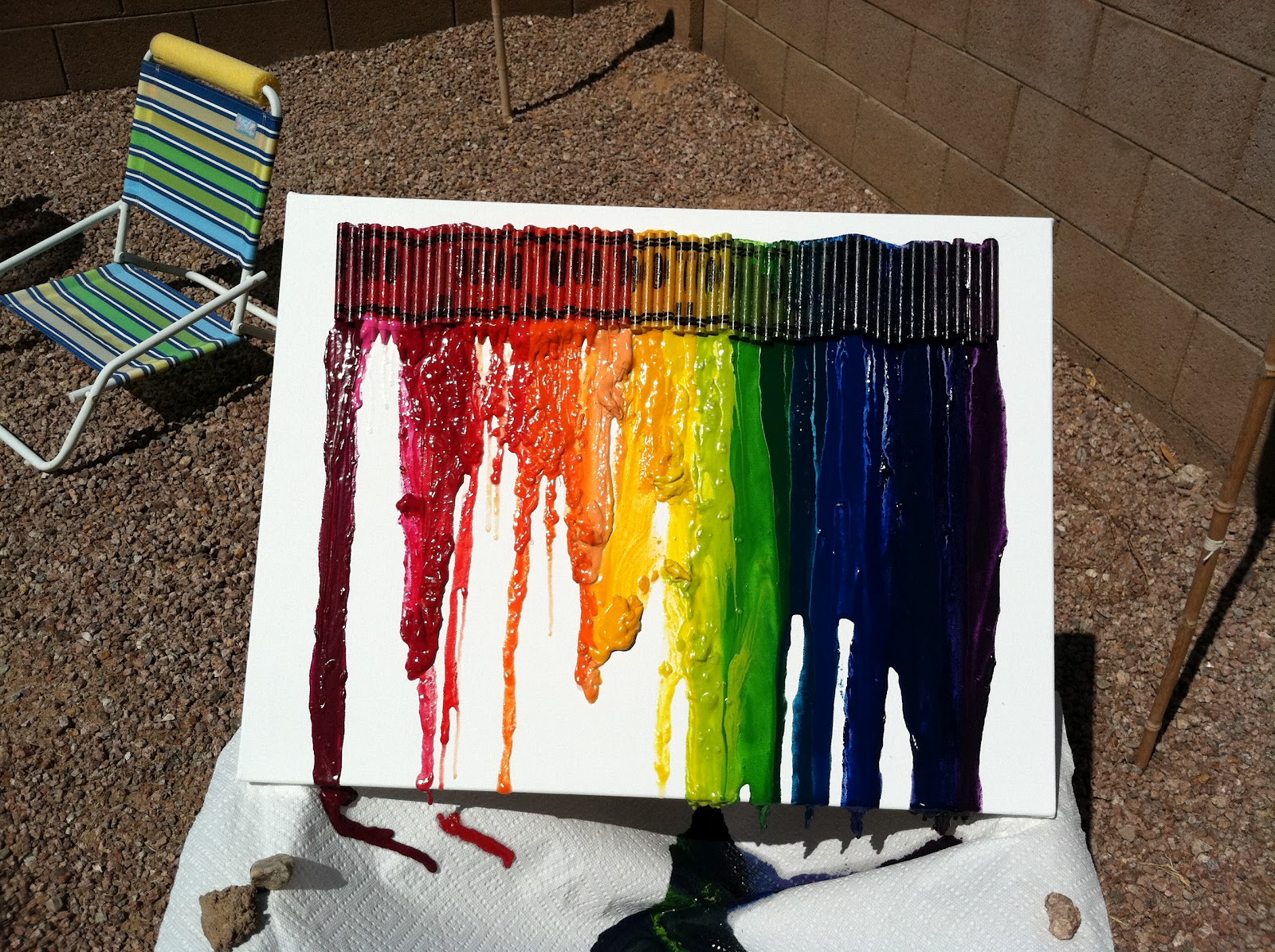 crayon melted trash easy arizona cheap way sun sit wait quick did