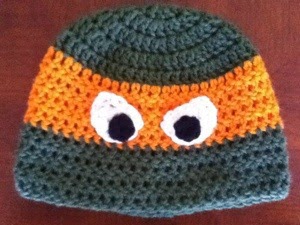 Repeat Crafter Me: Crochet Ninja Turtle Hat Pattern