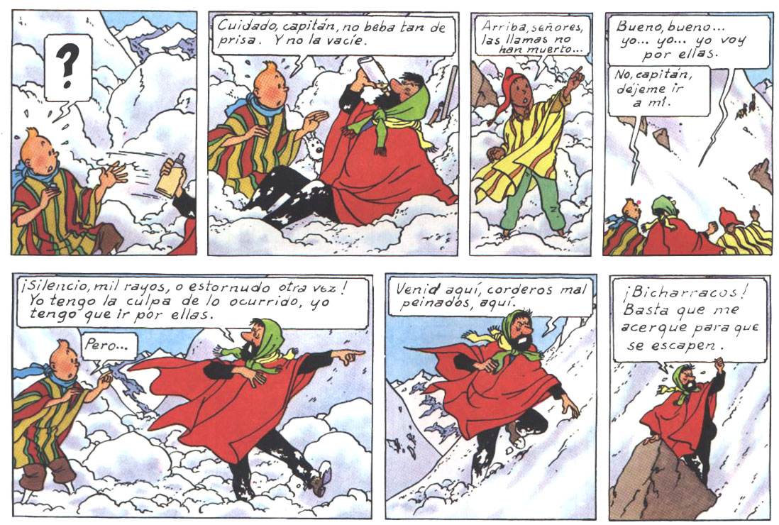 EL COMIC DE TINTIN el comic de tintin: