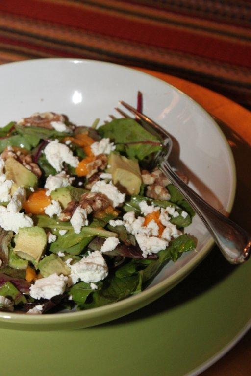 NICOLE PARTON’S FAVORITE RECIPES Patty’s Papaya and Goat Cheese Salad