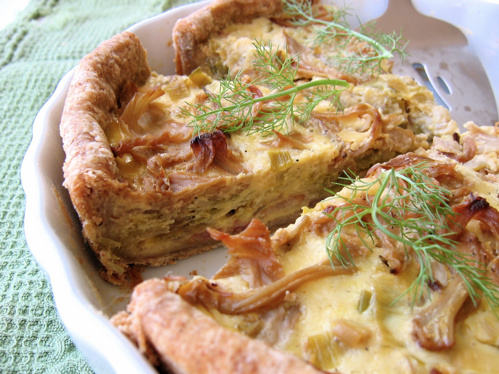 Bacon, Leek and Fennel Quiche • The Bojon Gourmet