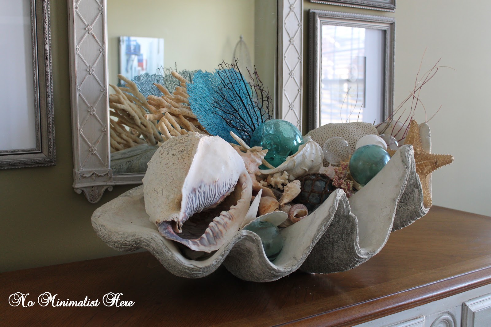 Giant Clam Shell Goes Home.