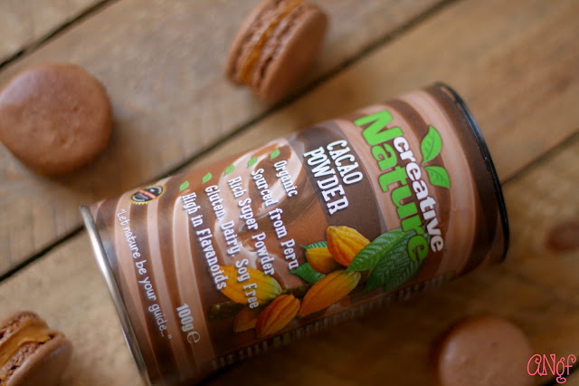 Creative Nature's Cacao Powder and Macarons | Anyonita-nibbles.co.uk