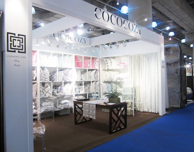 finished Nbaynadamas booth at the New York International Gift Fair