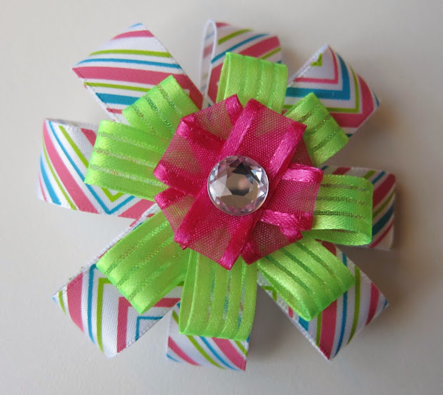 cheerleading hair bow