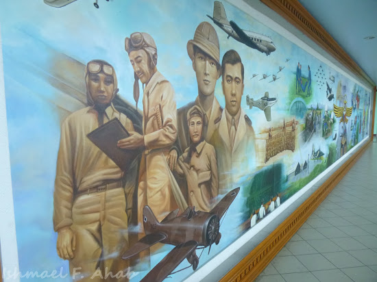 Mural in PAF Aerospace Museum