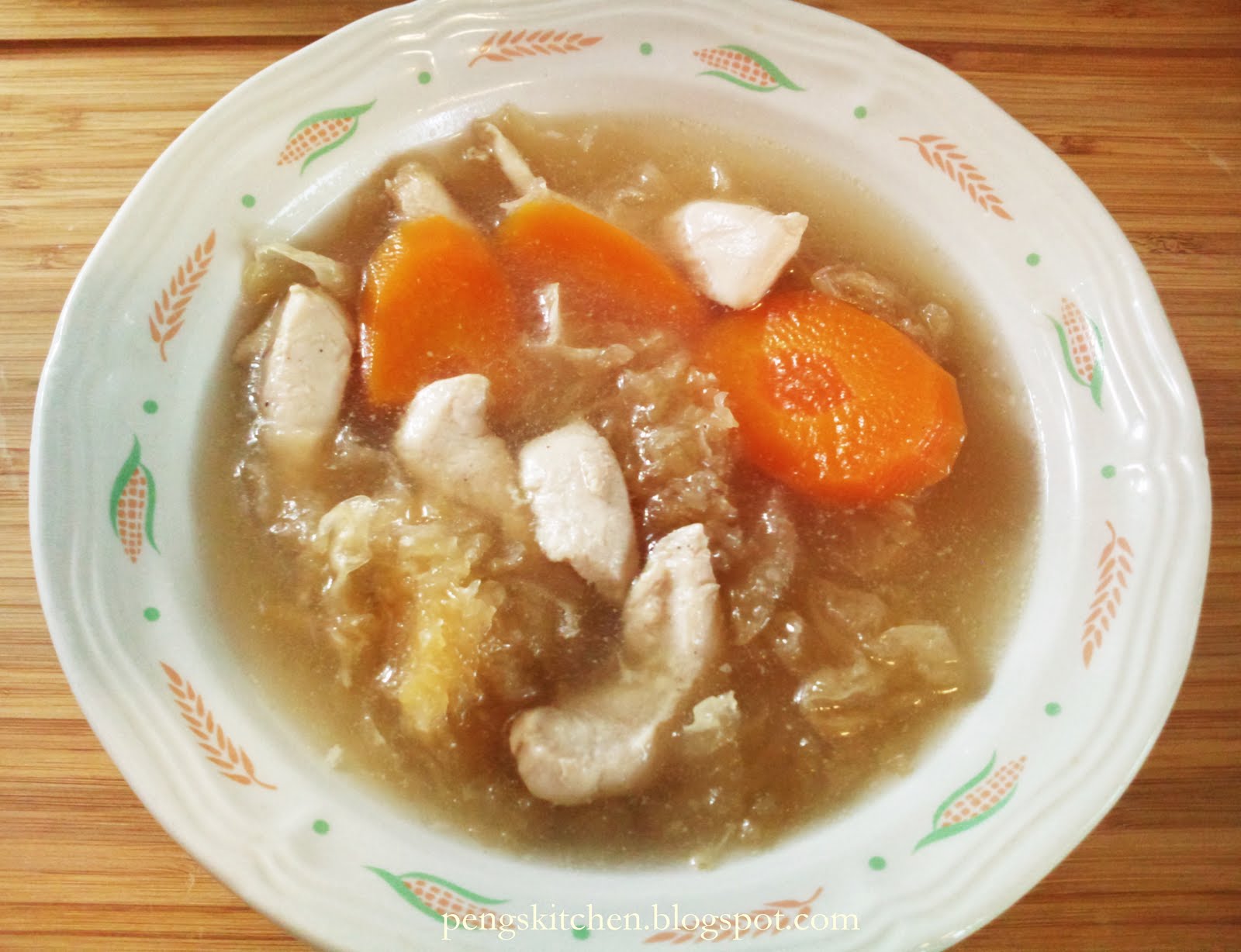 Peng's Kitchen White Fungus Chicken Soup