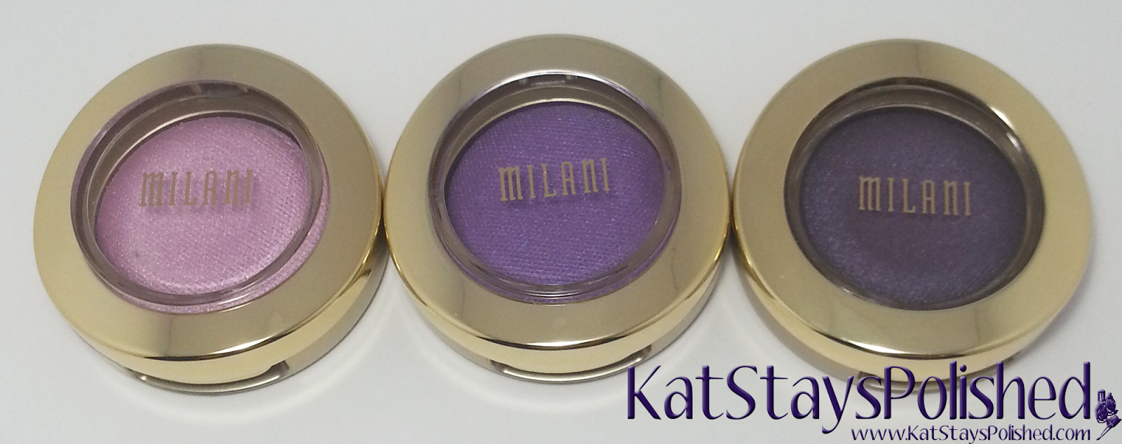 Milani Bella Eyes Gel Powder Eye Shadow - Pink - Violet - Purple | Kat Stays Polished